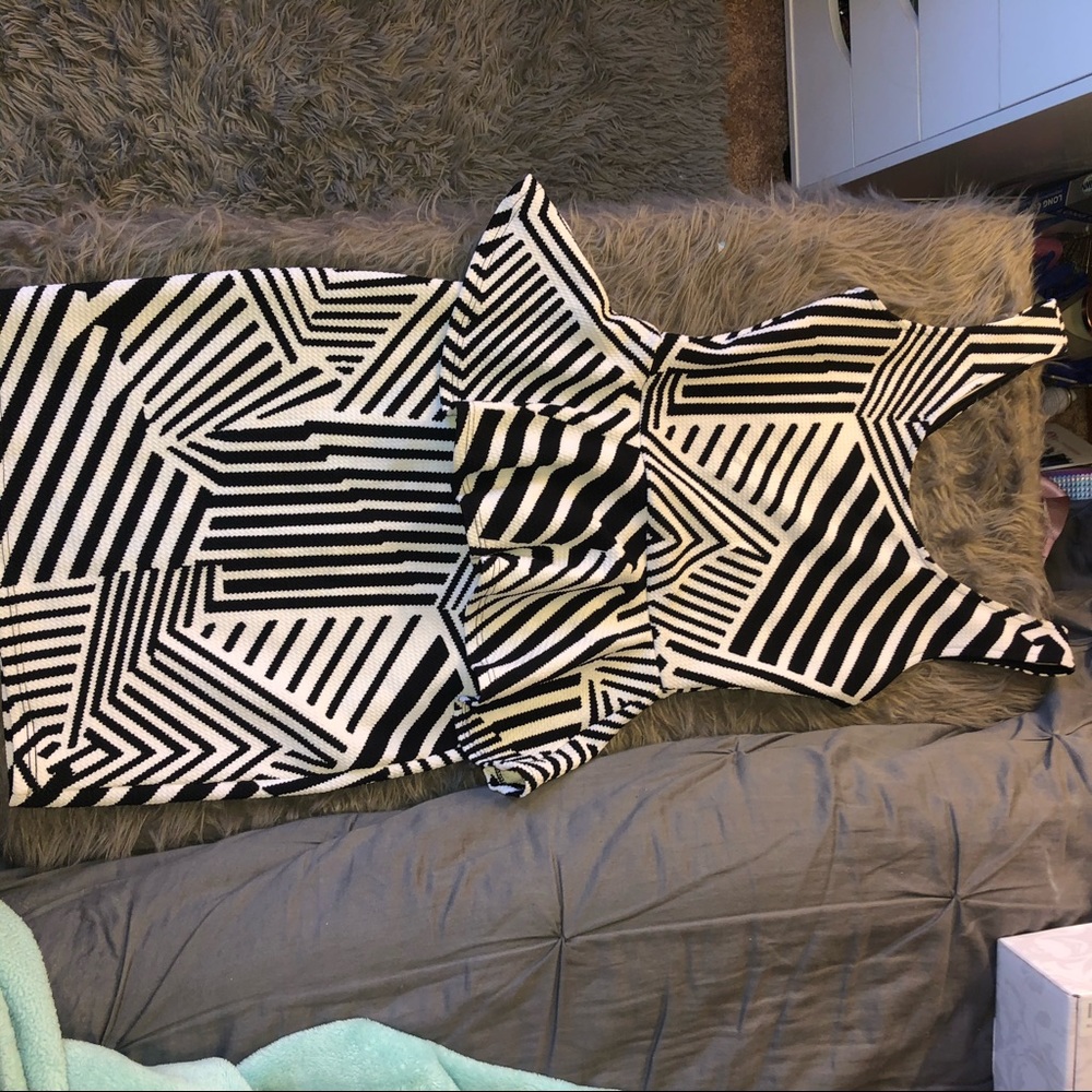 Black & white dress Charlotte Russe